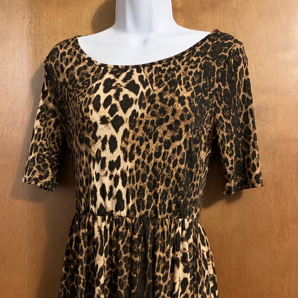 Hi/Lo Cheetah Dress